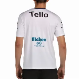 Bullpadel Juan Tello Premier Padel Lili White T-Shirt