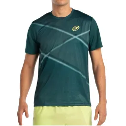 Camiseta Bullpadel Ladra Verde Oscuro