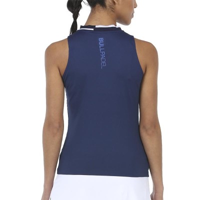 Polo Bullpadel Leica Azul Abyss