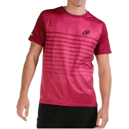 T-shirt Bullpadel Litis Vino Bordeaux