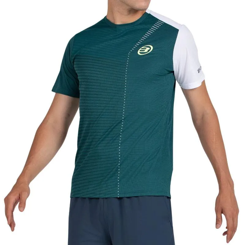 Camiseta Bullpadel Llico Verde Oscuro