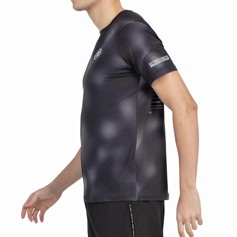 Bullpadel Manaus Black T-Shirt