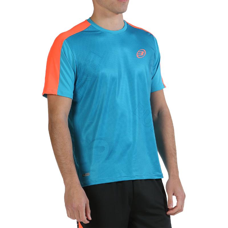 Camiseta Bullpadel Mitad Turquesa - Barata Oferta Outlet