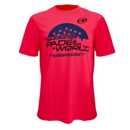 World Minor Bullpadel T-Shirt Pink Fluor Junior
