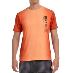 Camiseta Bullpadel Muros Papaya