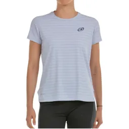 Camiseta bicolor Bullpadel Oimbra Teal Cinza