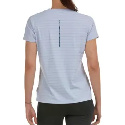 Camiseta bicolor Bullpadel Oimbra Teal Cinza