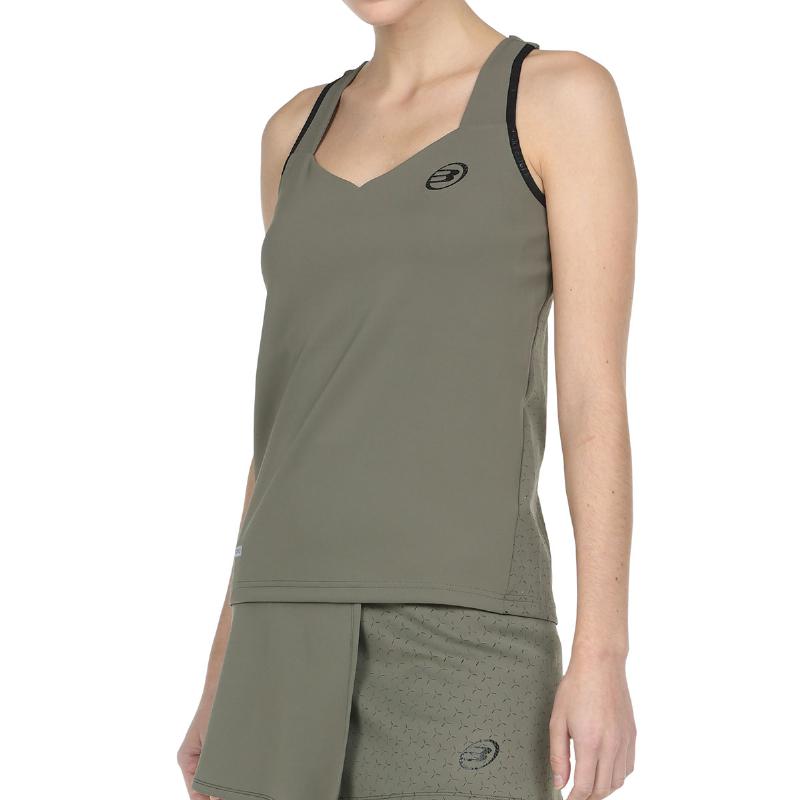 Camiseta Bullpadel Olin Kaki - Barata Oferta Outlet