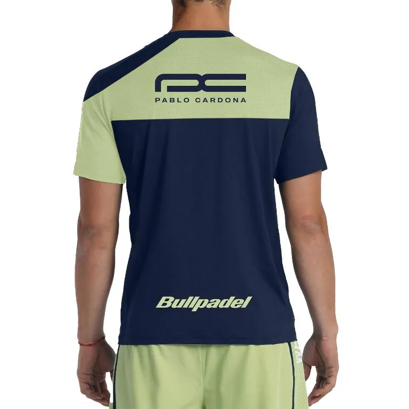 Bullpadel Pablo Cardona 26V Deep Ocean T-Shirt