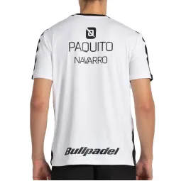 Bullpadel Paquito Navarro 25I White T-Shirt