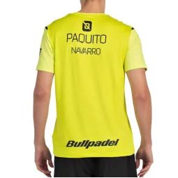 Bullpadel Paquito Navarro 25V Lime Maglietta