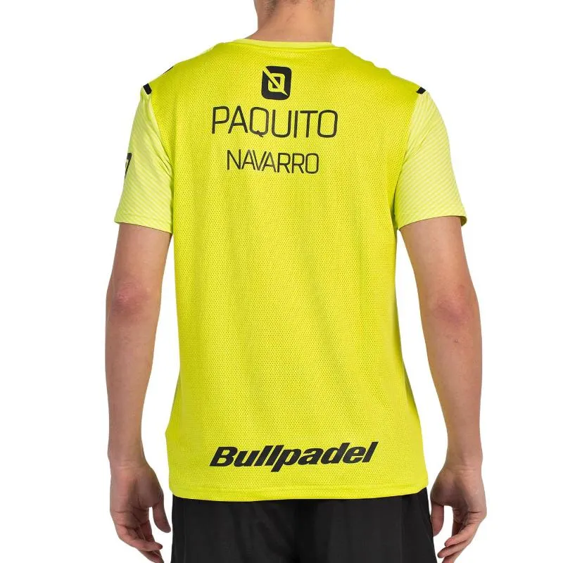 Bullpadel Paquito Navarro 25V Lime T-shirt