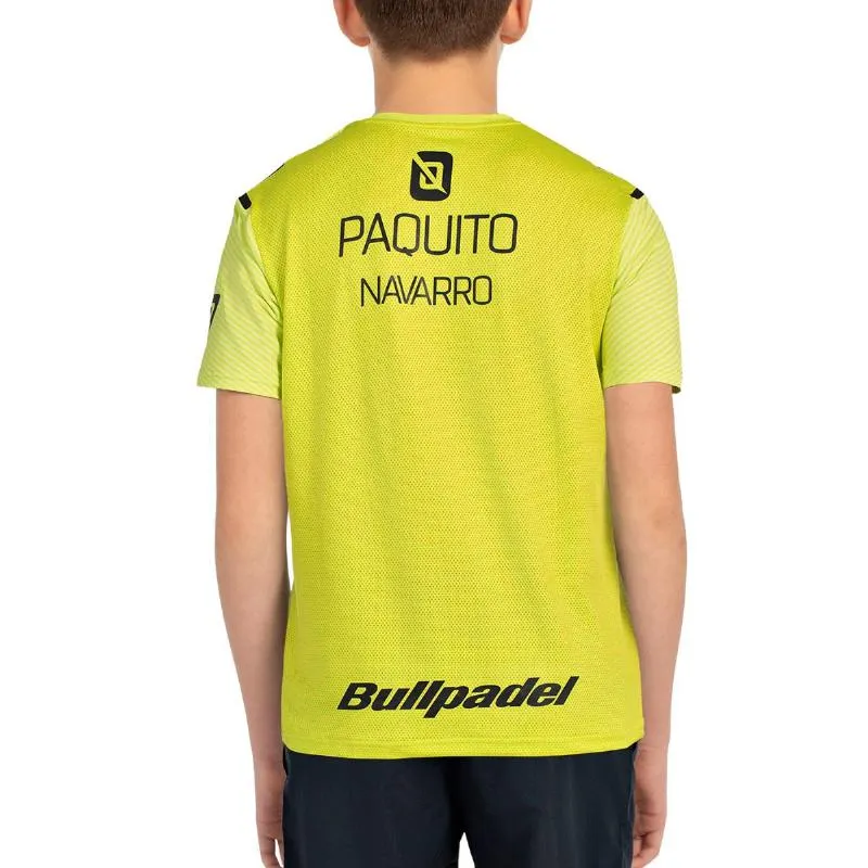 Bullpadel Paquito Navarro 25V Lima Junior T-shirt
