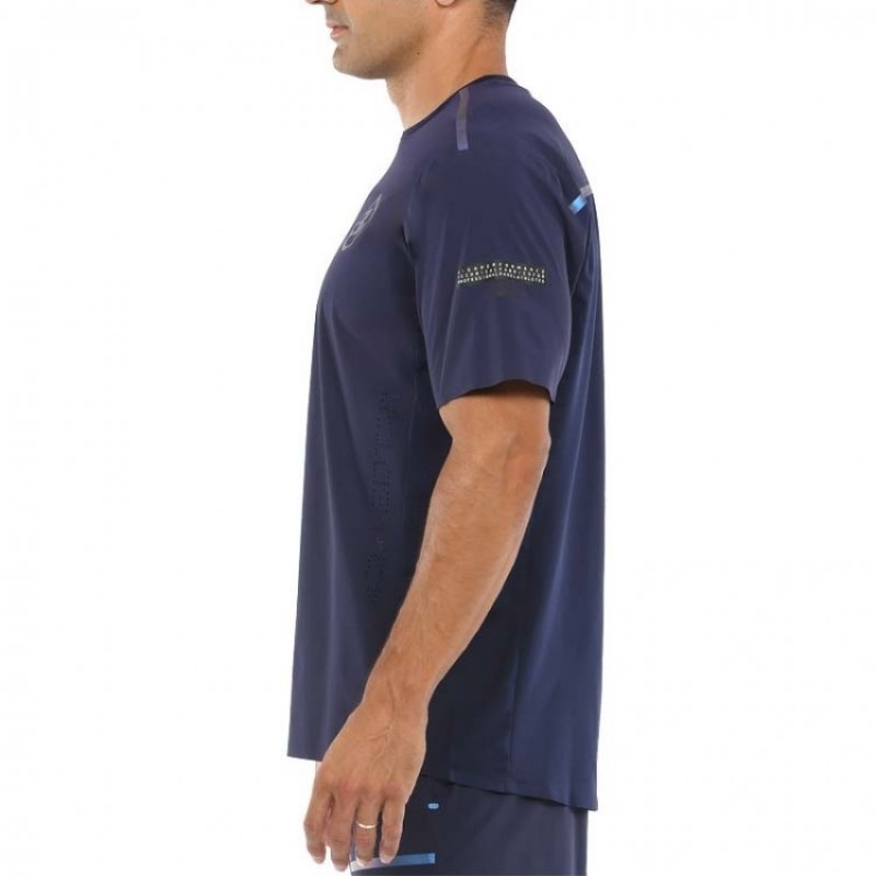 Camiseta Bullpadel Paramo Azul Noche - Barata Oferta Outlet
