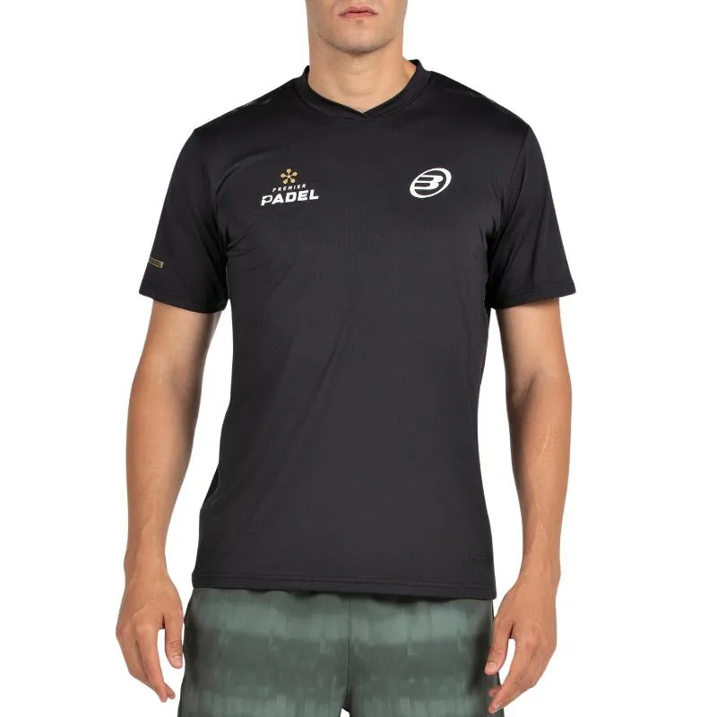 Bullpadel Premier Padel Perico Black T-Shirt