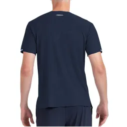 Camiseta azul marinho Bullpadel Prior