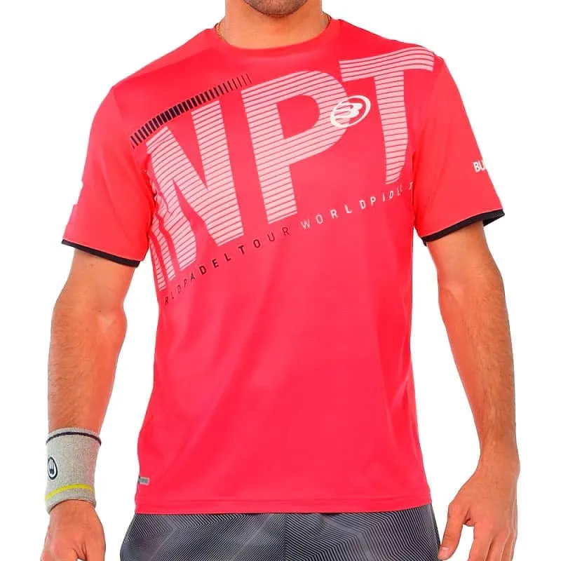 Bullpadel Riter Crimson Fluor T-shirt