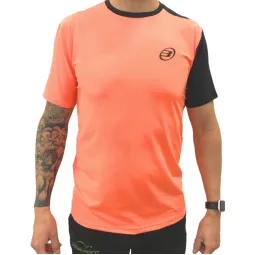 Bullpadel Slam Grapefruit T-Shirt Fluor Schwarz