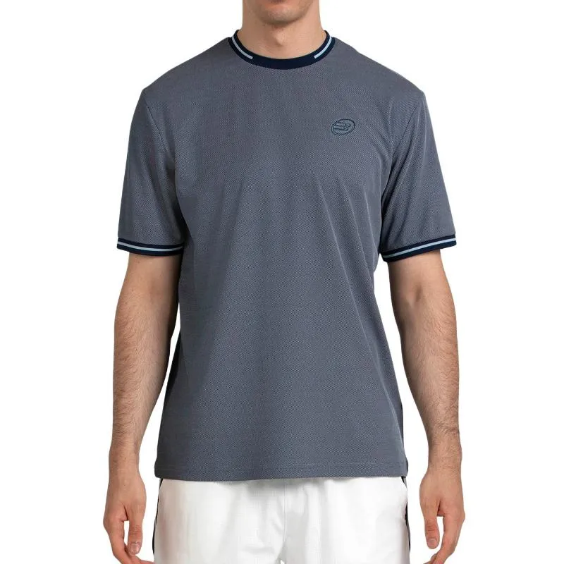 Bullpadel Torreme Navy Blue Bicolor T-shirt