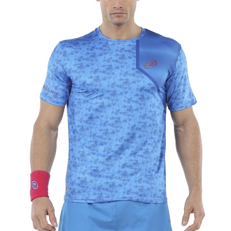 Camiseta Bullpadel Uriarte Azul Intenso - Barata Oferta Outlet