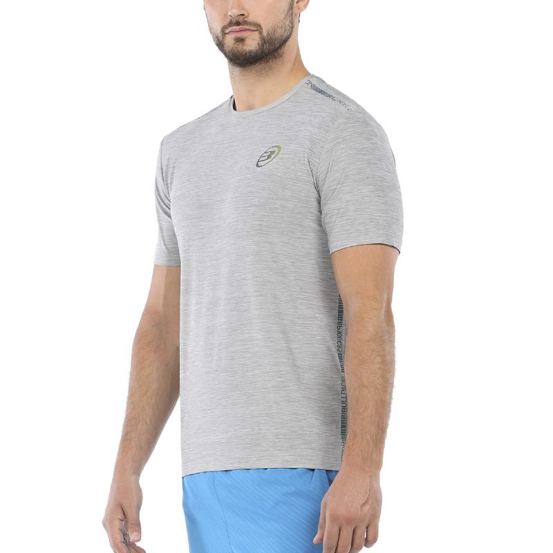 Camiseta Bullpadel Urrea Gris Medio Vigore - Barata Oferta Outlet