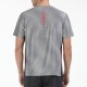 Camiseta Bullpadel WPT Rogor Gris Medio Vigore - Barata Oferta Outlet