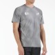 Camiseta Bullpadel WPT Rogor Gris Medio Vigore - Barata Oferta Outlet