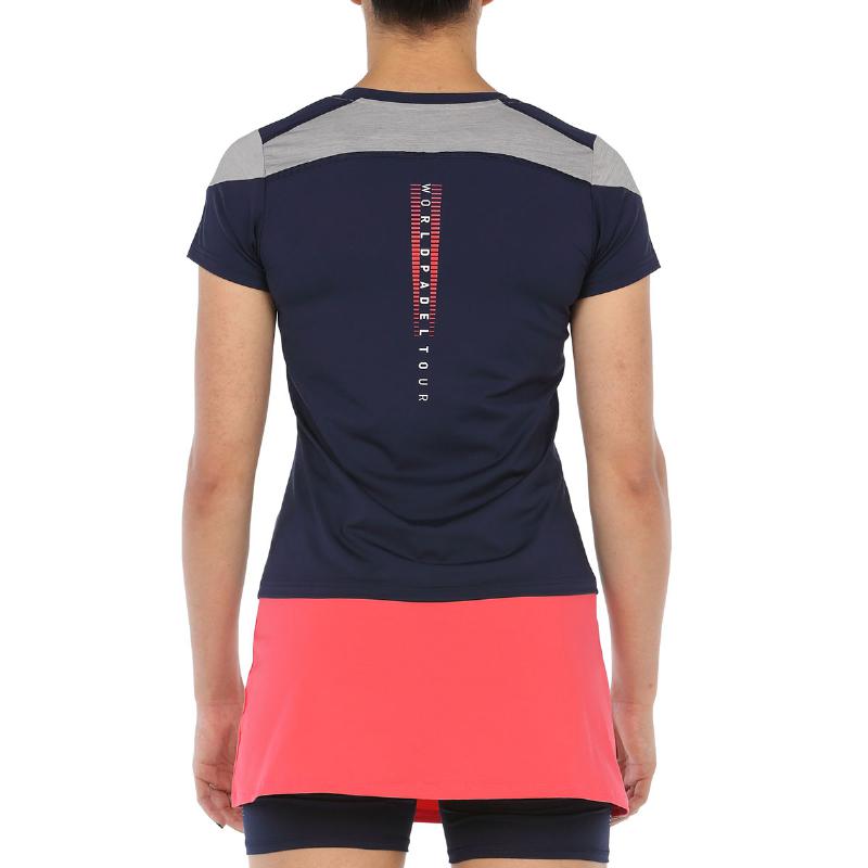Camiseta Bullpadel WPT Rollaz Gris Medio Vigore - Barata Oferta Outlet