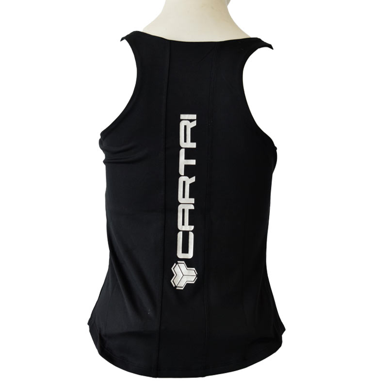 Camiseta Cartri Coach Vest 3.0 Negro Plata Junior - Barata Oferta Outlet