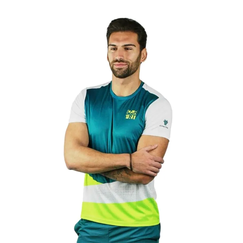 Cartri Lukman Green White T-Shirt