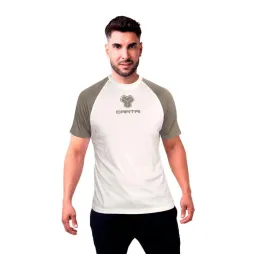 Cartri Match T-shirt White Gray