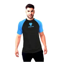 Cartri Match T-Shirt Black Blue