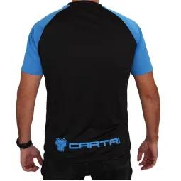 Cartri Match T-Shirt Black Blue