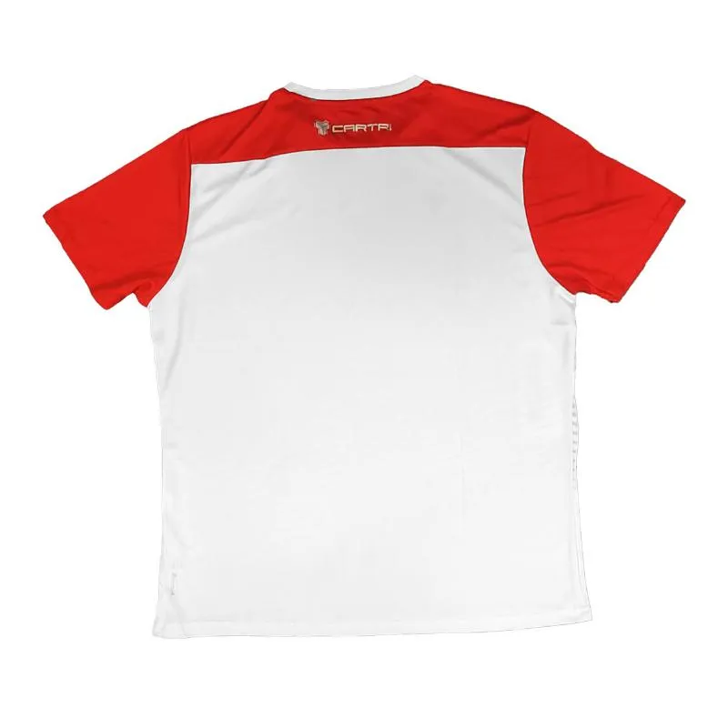 Cartri School T-shirt White Gray Red