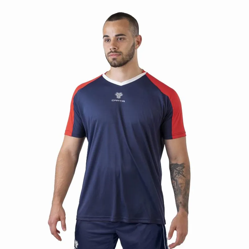 Cartri School Red Navy Blue T-Shirt