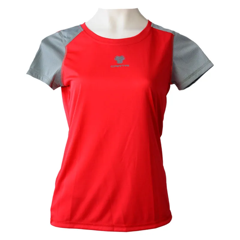 Cartri Simona Grey Red T-Shirt