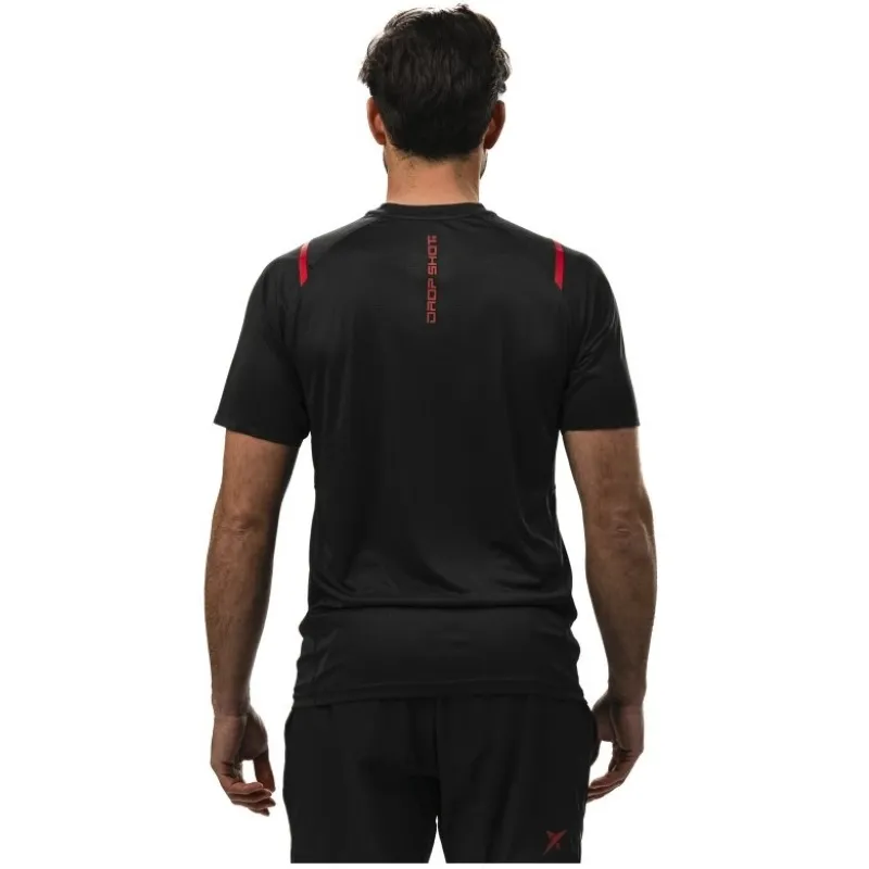 Drop Shot Fenix Black T-Shirt