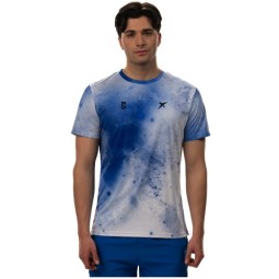 Camiseta Drop Shot Jon Sanz Aker Print Azul