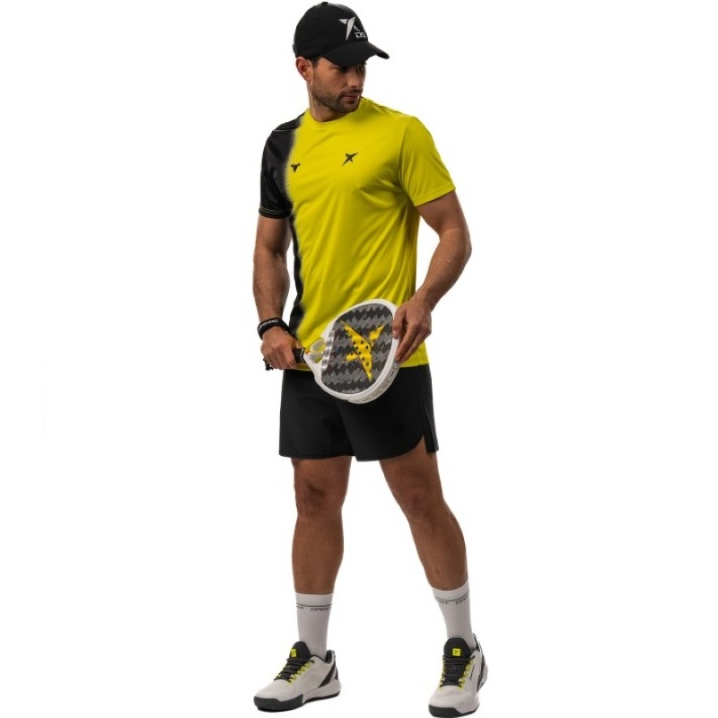 Lucas Campagnolo Cosmo Yellow Green Drop Shot T-Shirt
