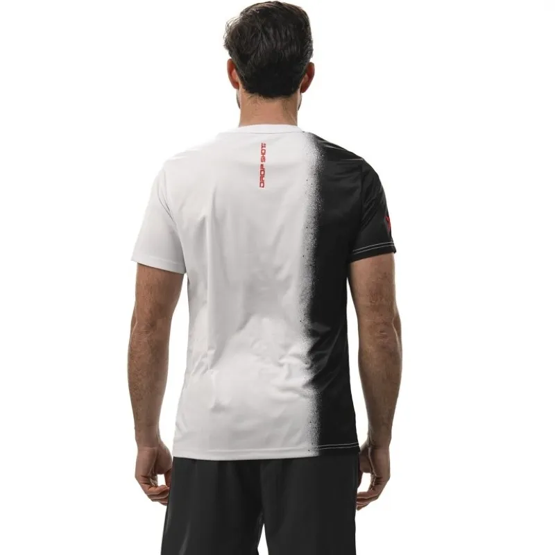 Camiseta Drop Shot Lucas Campagnolo Cosmo Blanco