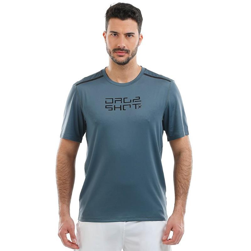 Camiseta Drop Shot Nur Gris - Barata Oferta Outlet