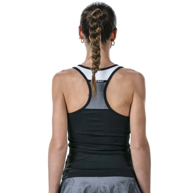 Drop Shot Onix Black White T-Shirt