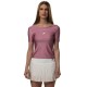 Drop Shot Radiant Pink White T-Shirt