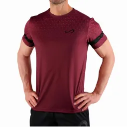 Endloses Ass Geo Wein T-Shirt