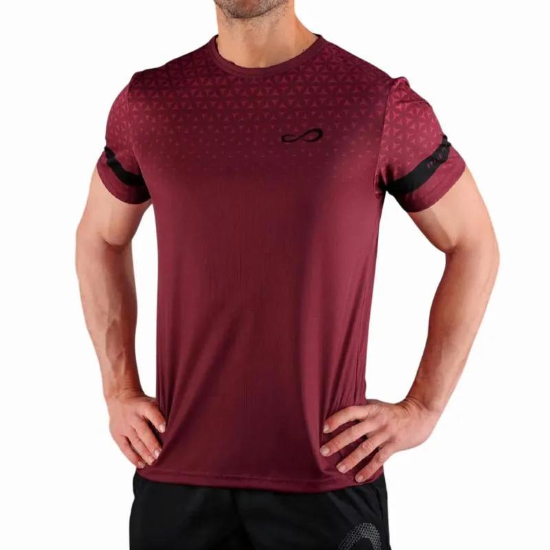 Endless Ace Geo Wine T-Shirt