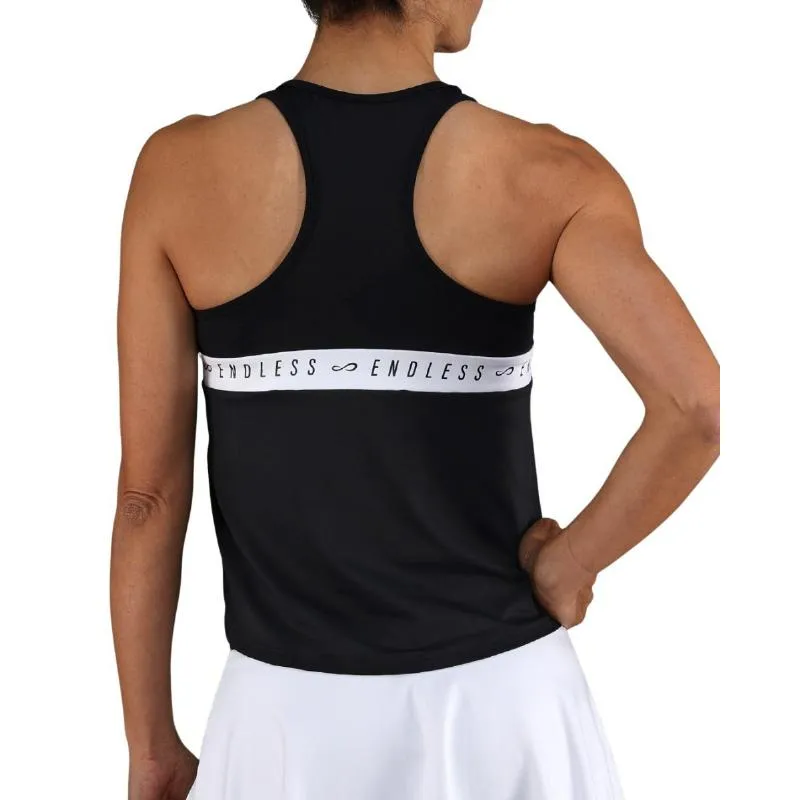 Endless Allure White Black T-Shirt