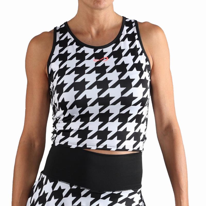 Endless Chill Black Houndstooth T-Shirt