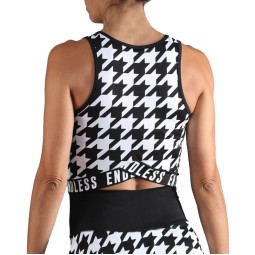 Endless Chill Black Houndstooth T-Shirt