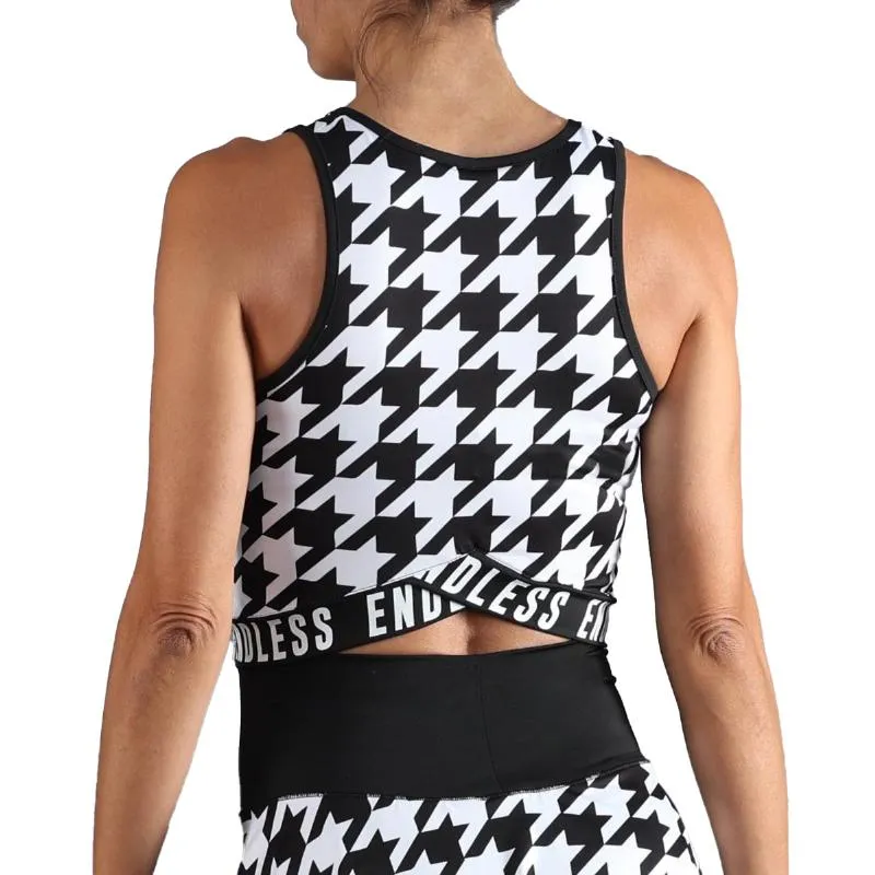 Endless Chill Black Houndstooth T-Shirt