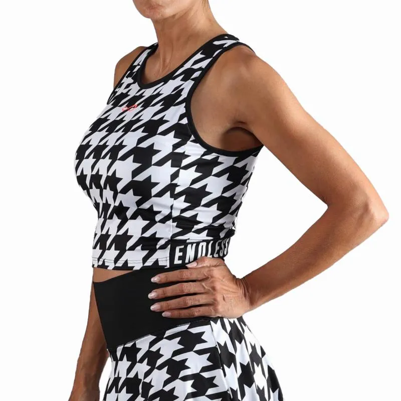 Endless Chill Black Houndstooth T-Shirt